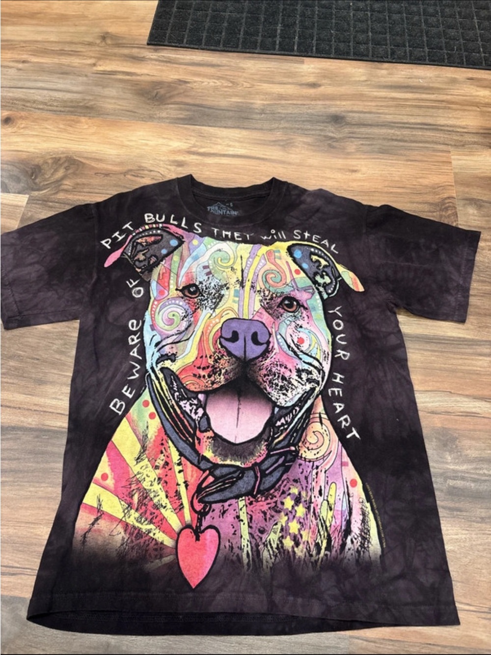 The Mountain - Pit Bull Graphic Dog T-Shirt